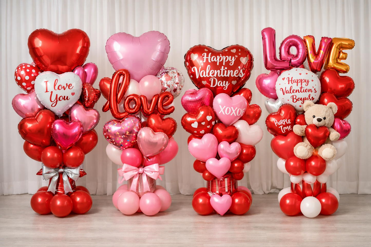 💜 Valentine’s Balloon Bouquets