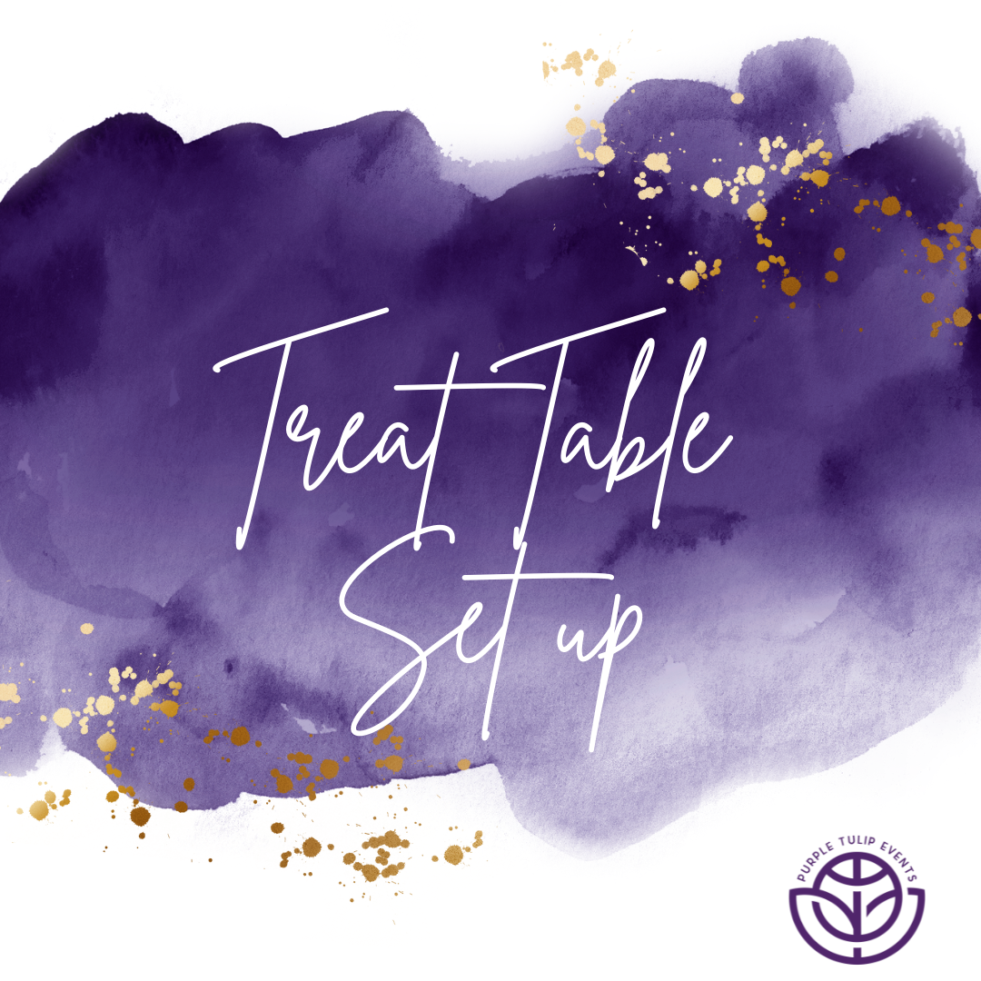 Custom Treat Table Set up