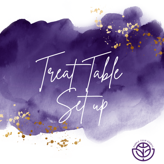 Custom Treat Table Set up