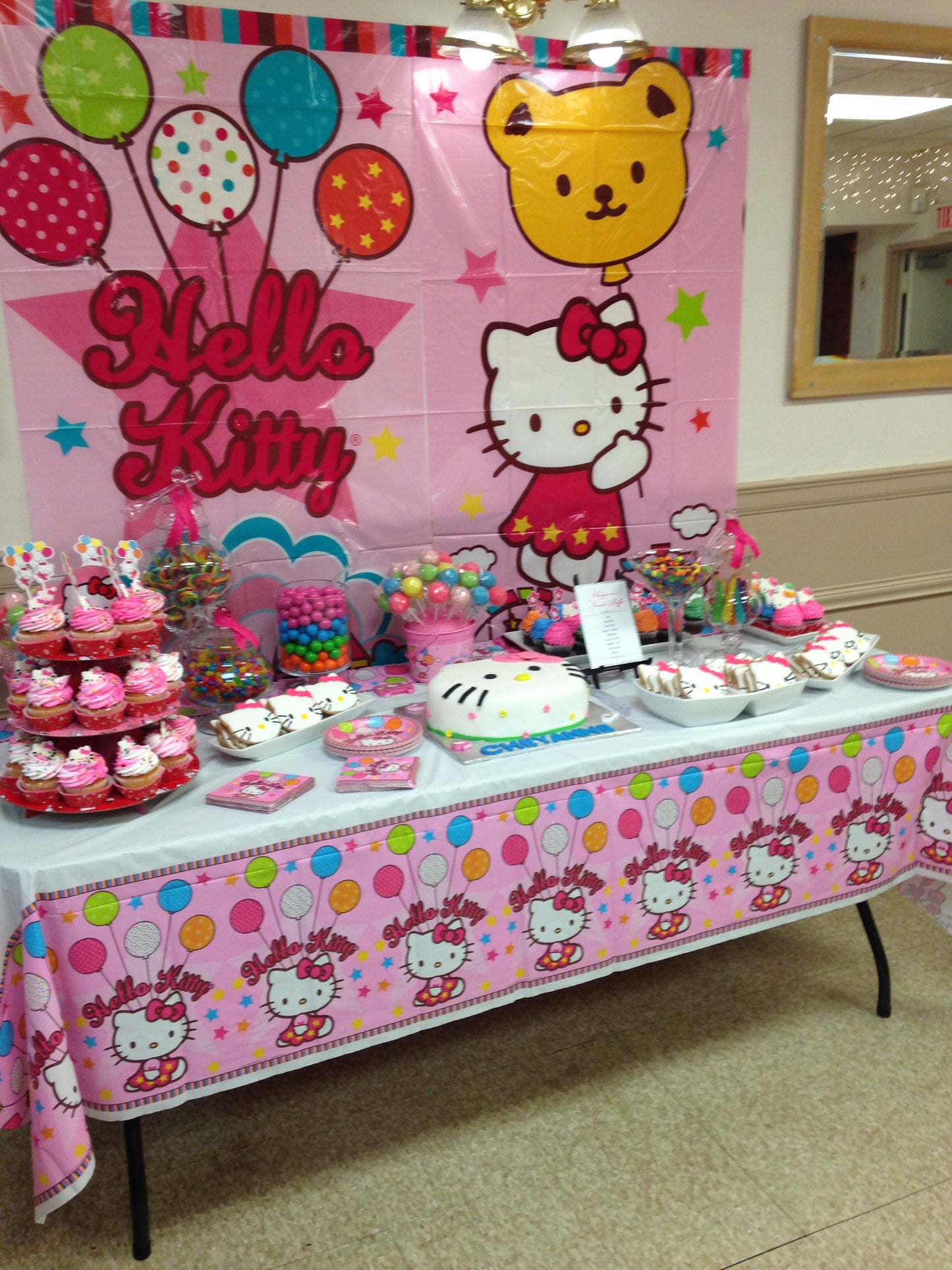 Custom Treat Table Set up