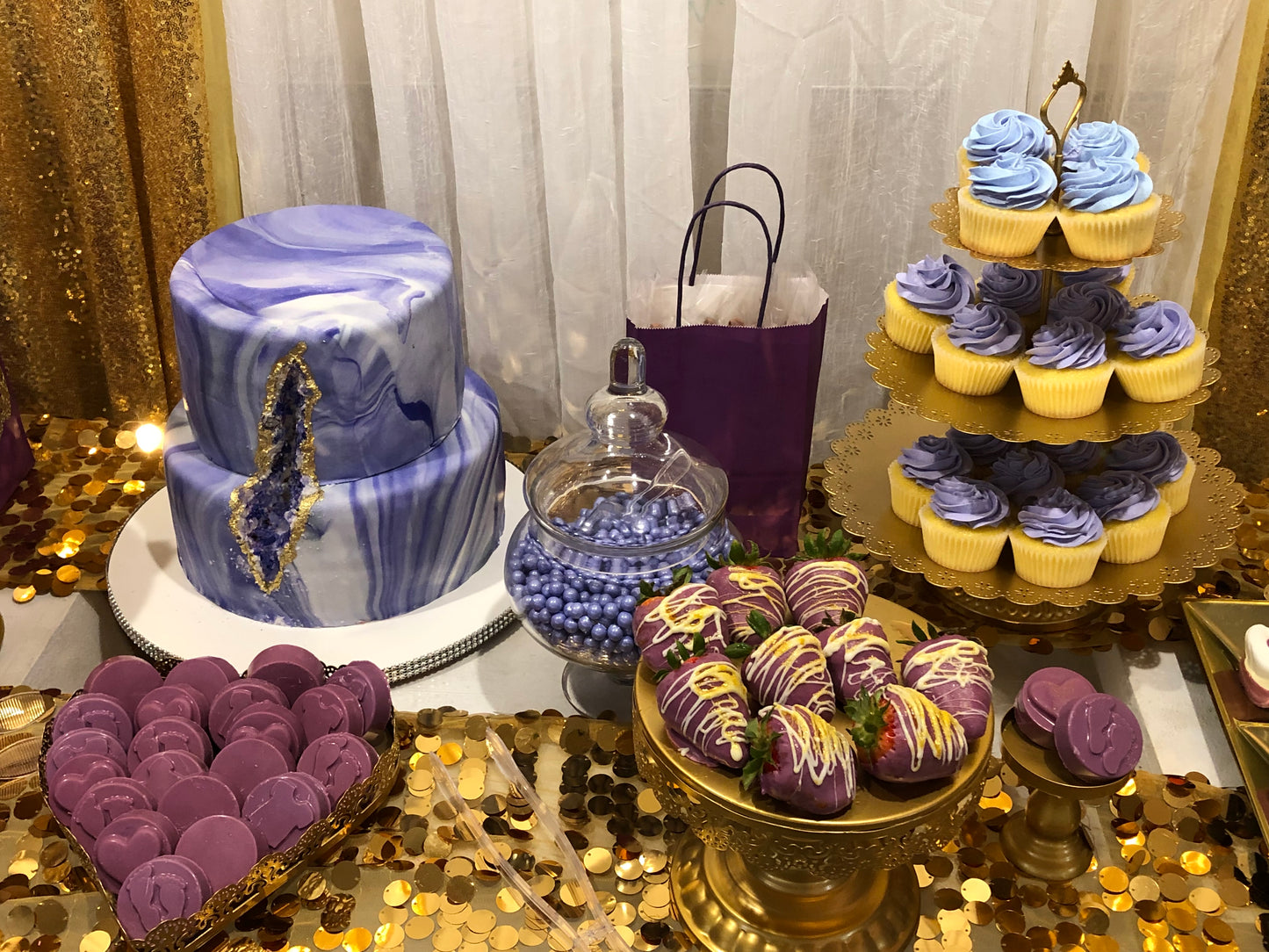 Custom Treat Table Set up