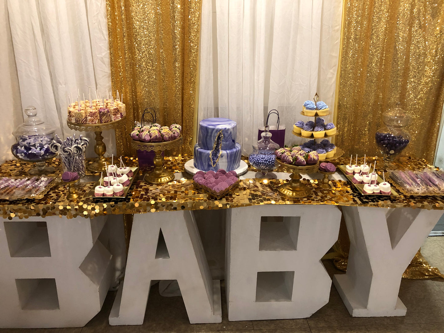 Custom Treat Table Set up